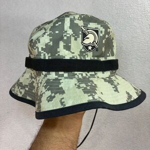 Nike West Point Bucket Hat L/XL Green Digital Camo Army Knights Boonie Dri-Fit